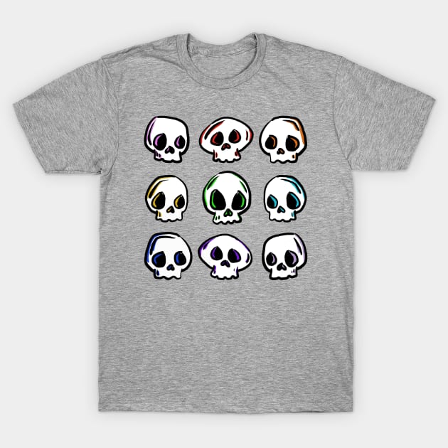 Cute skulls T-Shirt by MissyCorey